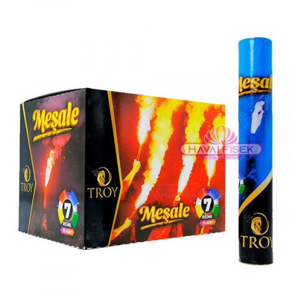 Mavi Meşale Troy 25 adet