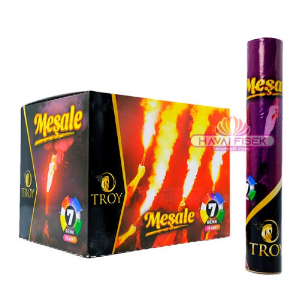 Mor Meşale Troy 25 adet