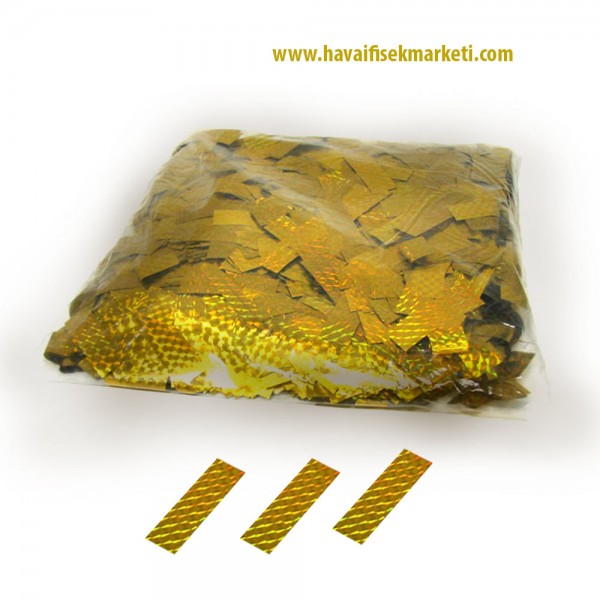 Gold  Metalize Konfeti Kağıdı
