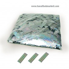 Silver Renkli Konfeti Kağıdı